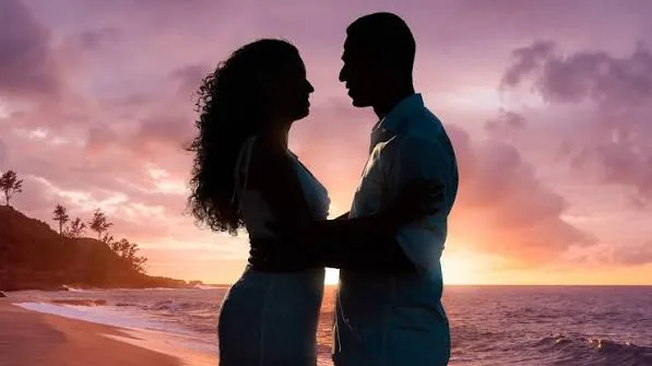 Sunset Couple