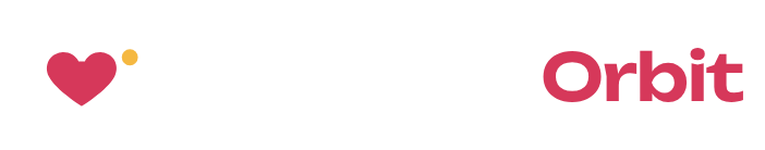 The Love Orbit Logo White